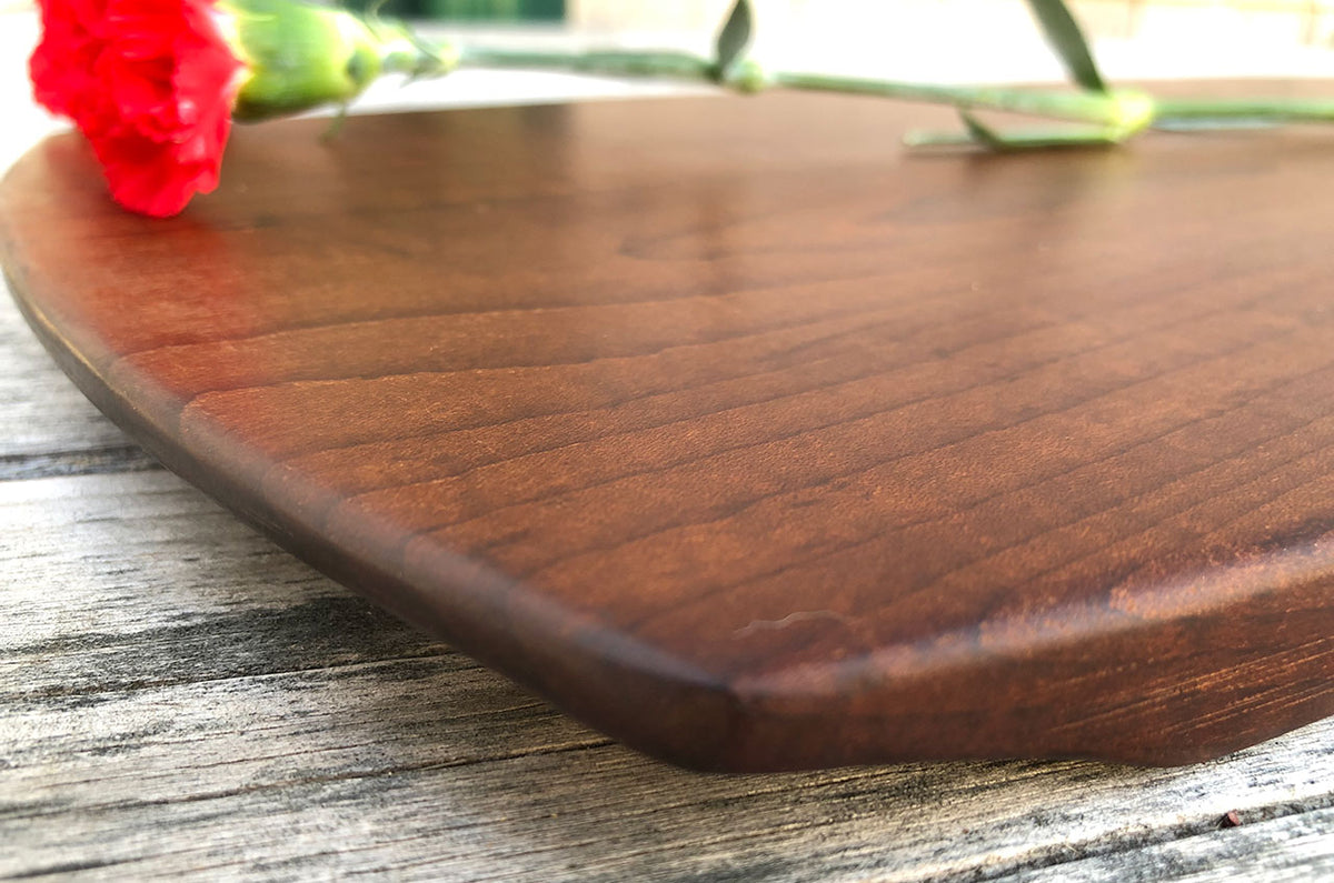 Roasted Curly Maple Wood Charcuterie Board